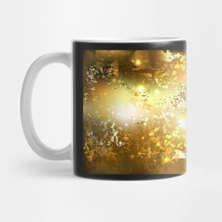 Crumpled Gold Mug